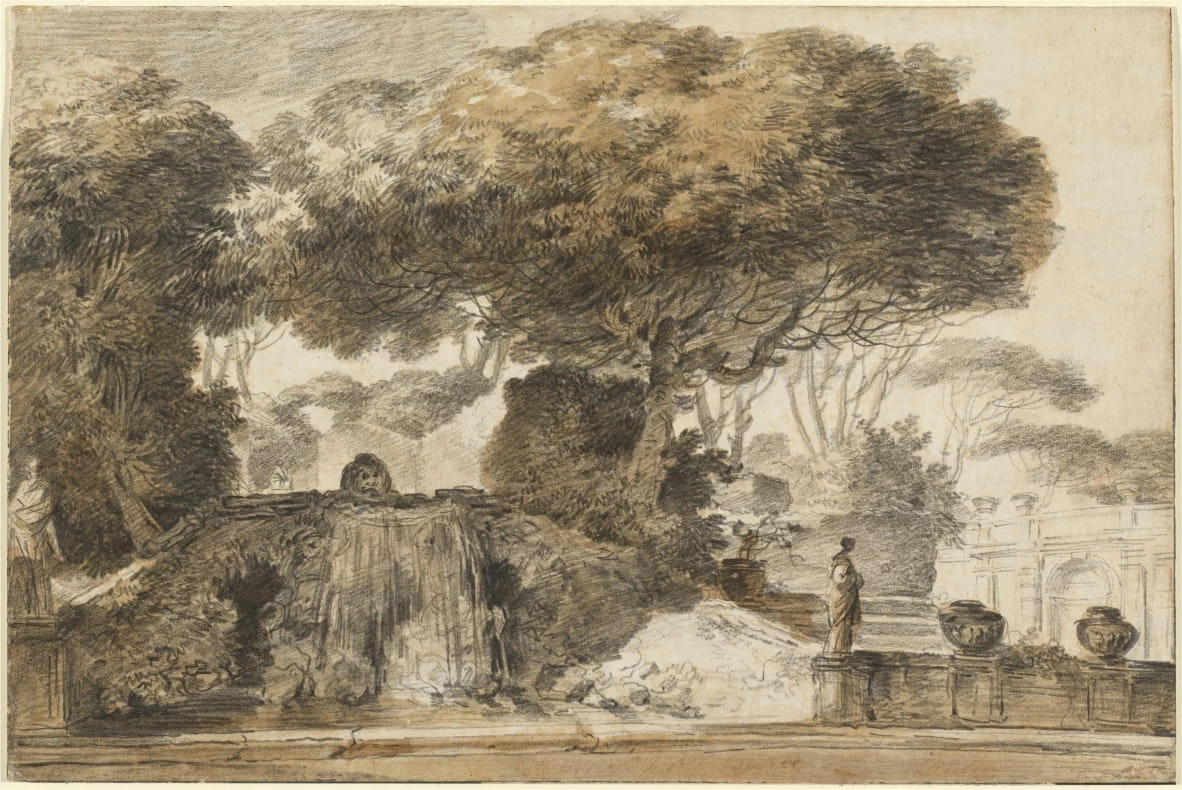Parco di una villa romana - Samuel H. Kress Collection, National Gallery of Art